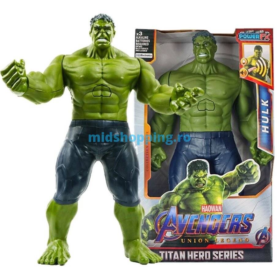 Barren Interpretive Subordinate Figurina Hulk Avengers Titan Hero 30 cm