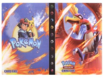 Album Pokemon Ash, Pikachu & Ho-Oh, pentru 240 cartonase