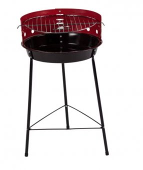 Gratar Rotund Din Metal Pe Carbuni, Pentru Gradina