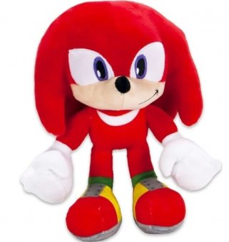 Jucarie din plus Knuckles, Sonic Hedgehog, 27 cm