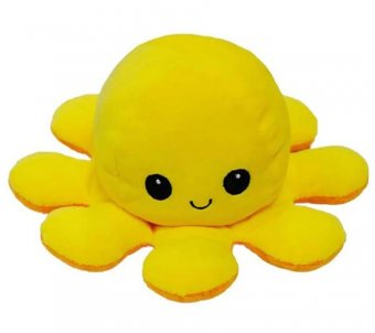 Jucarie reversibila din plus Octopus doll, OKTANE, caracatita cu 2 fete pentru reprezentarea sentimentelor