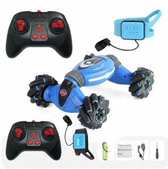 Mașinuță Cascadorii pentru Copii cu Telecomandă și Control prin Gesturi - Rotație 360°,