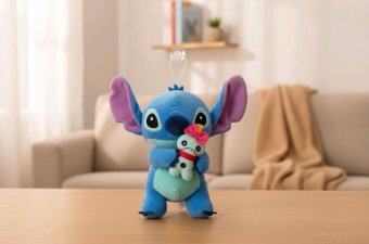 Mascota din plus Stitch, Personaj din Lilo&Stitch, 30 cm