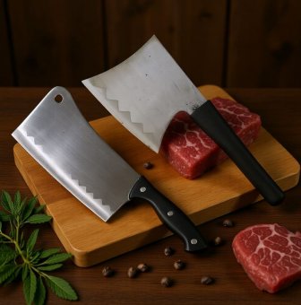 Set 2 satar pentru macelarie profesionale 