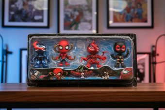 Set 4 Figurine , Paienjenel si Prietenii Spidey, multicolor, 10cm