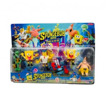 Set 6 figurine , SpongeBob Movie