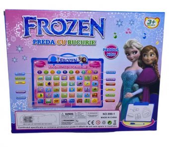 Tableta Interactiva cu Scop Educational pentru Copii in Limba Romana, Frozen, 3 ani