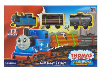 Trenulet electric Thomas cu sina, 3 vagoane