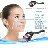 Aparat masaj facial dermaroller pentru regenerarea pielii