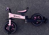 Bicicleta pliabila multifunctionala cu roti ajutatoare ,+ 2 Ani,roz