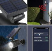 Cameră de Supraveghere Falsă Solară - Design Realist, Senzor de Mișcare 