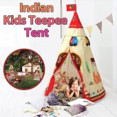 Cort de joaca Teepee pentru copii model Indian