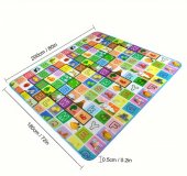 Covoras termoizolant educativ cu doua fete 180 x 200 cm,MULTICOLOR