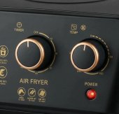 Friteuză Airfryer Cuptor Electric cu Grill - 12L, Tehnologie Circulație Aer 360°,