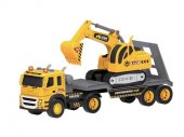 Jucarie Camion cu Super Sunet Lumini & Excavator