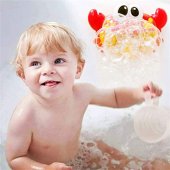 Jucarie de baie, Crab cu baloane muzicale de sapun