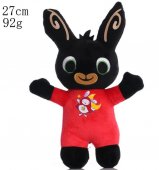 Jucarie de plus iepurasul Bing, 27 cm, Multicolor,