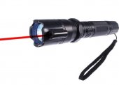 Kit de AutoAparare Survival-7Ab, Lanterna cu Electrosoc si Laser Pointer din Duraluminiu, Baston Telescopic din Otel, Box Metalic tip Rozeta si Spray Paralizant