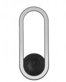 Lampa de Veghe & Dispozitiv Anti Insecte 2 in 1 Oval Negru 0.5W - Alb Cald