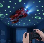 Mașină RC Wall Climber cu Telecomandă - Funcție Vacuum pentru Perete și Tavan, Sfidează Gravitația, Reîncărcabilă USB