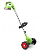 Motocoasa Electrica 3-in-1 PRO | Trimmer cu Acumulator 48V - Taie Iarba, Gard Viu si Crengi Groase, 18000 RPM, Roti Detasabile, Fara Emisii Verde 1800 W