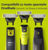 Philips Rezerve OneBlade 360 QP420/50, 2 lame, compatibile cu orice aparat OneBlade