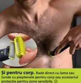 Philips Rezerve OneBlade 360 QP420/50, 2 lame, compatibile cu orice aparat OneBlade