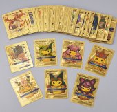 Set 110 Cartonase Pokemon, auriu