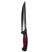 Set 7 unelte profesionale macelarie,  cutit injunghiat, cutit filetat, cutit transat, 3 cutite dezosat, satar, otel