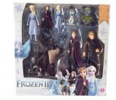 Set figurine frozen 2, 9 cifrele, multicolor